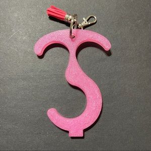 Pink Resin Button Pusher